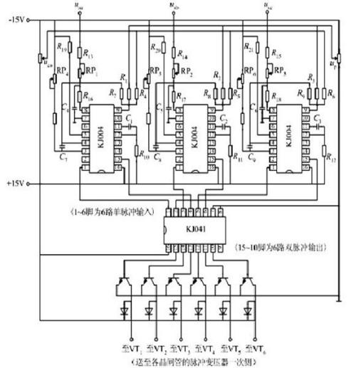 三相全控桥式电路触发方案设计与故障分析